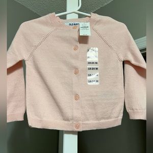 NWT pink cardigan